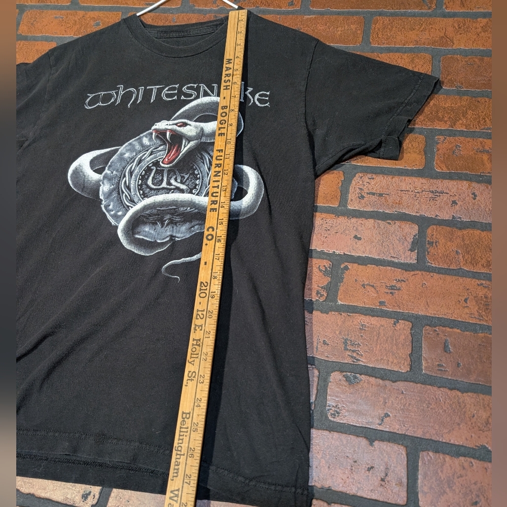 White‎ Snake Vintage Tour T-Shirt Men's M Graphic Band Tee - Picture 7 of 7